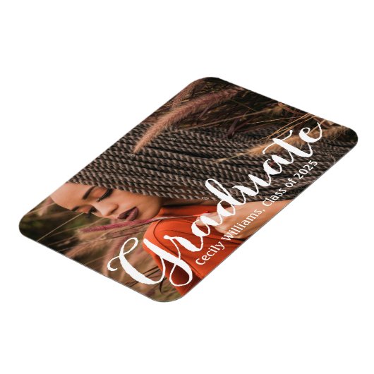 Eenvoudig Rustic Afstuderen het Afstuderen van de Magneet (Linkerzijde)