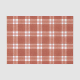 Eenvoudig Rustig Red Pattern kerst Tissuepapier
