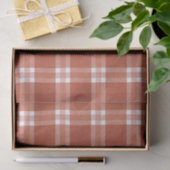 Eenvoudig Rustig Red Pattern kerst  Tissuepapier (Geschenk)