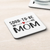 Eenvoudig 's ochtends mam Moederdag | ONDERZETTER (Linkerzijde)