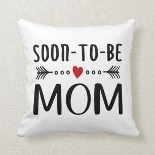 Eenvoudig 's ochtends mam-Moederdag Sierkussen