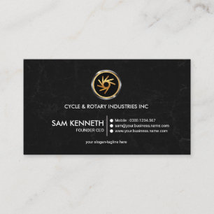 Eenvoudig samenvattend Creative Black Grunge Found Visitekaartje