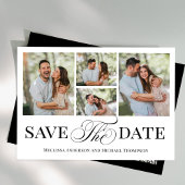 Eenvoudig Save the Date-script met fotocollage Date