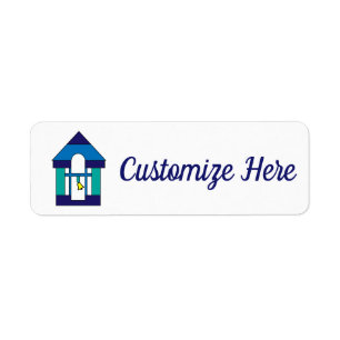 Eenvoudig Schoolhouse of Church Bell Tower Labels