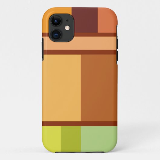 Eenvoudig schoon modern minimaal Case-Mate iPhone case (Achterkant)