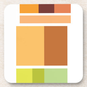 Eenvoudig schoon modern minimaal drankjes onderzetter