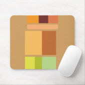 Eenvoudig schoon modern minimaal muismat (Met muis)