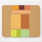 Eenvoudig schoon modern minimaal muismat (Voorkant)