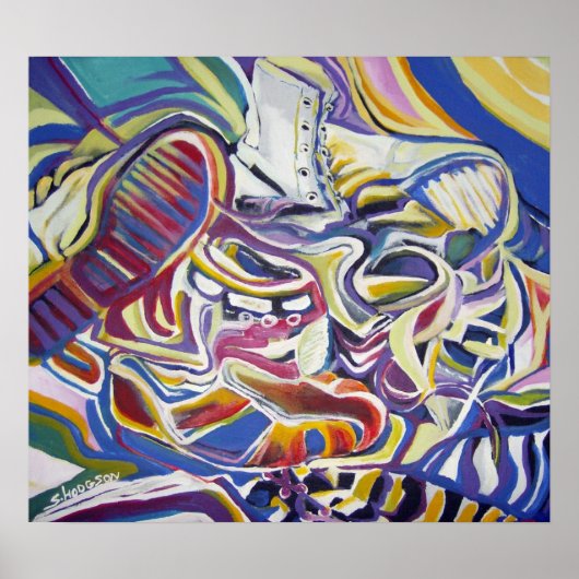 Eenvoudig schoten poster (Voorkant)