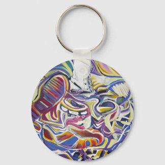 Eenvoudig schoten sleutelhanger