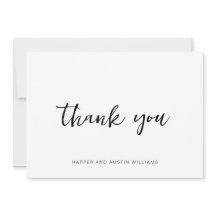 Eenvoudig script bedankt