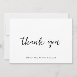 Eenvoudig script bedankt