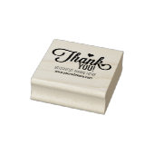 Eenvoudig script dank u, aangepaste business 	rubberstempel (Stempel)