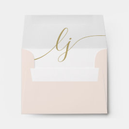 Eenvoudig script Gepersonaliseerd briefpapier Blus Envelop