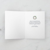 Eenvoudig script kerst bruiloft aankondiging (Binnen)