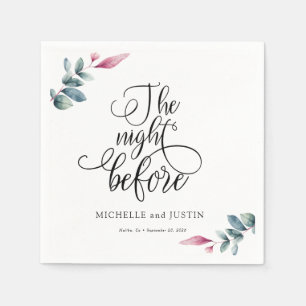 Eenvoudig script repetitie diner teken servet