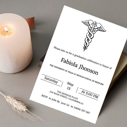 Eenvoudig scriptuniversitair afstuderen van het re aankondiging