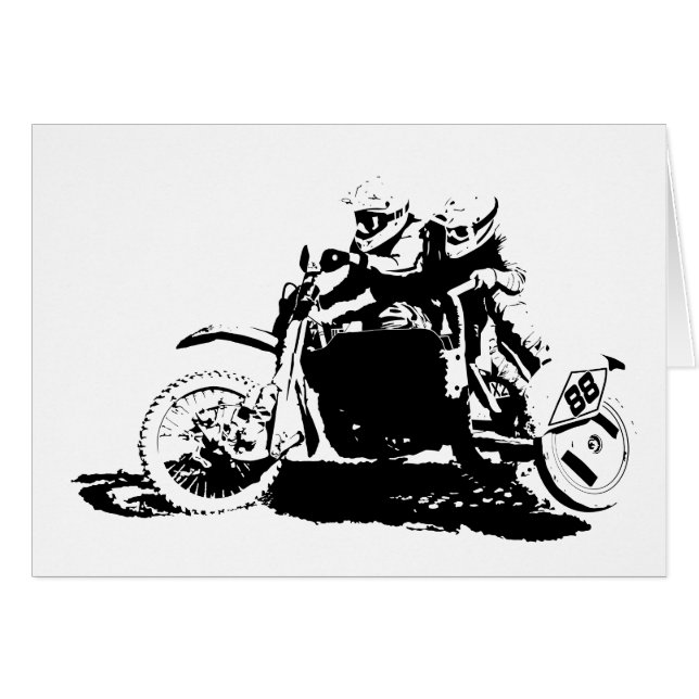 Eenvoudig sidecarcross-ontwerp (Voorkant Horizontaal)