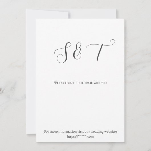 Eenvoudig sparen de Datum Kaart (Achterkant)