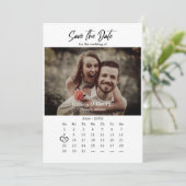 Eenvoudig sparen de Datum QR-code van de Kalender Aankondiging (Staand voorkant)