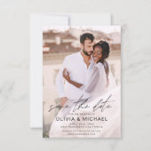 Eenvoudig sparen de Datum van het Afbeelding van d Save The Date (Voorkant)