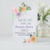 Eenvoudig sparen de Kaarten van de Datum, sparen d (Staand voorkant)