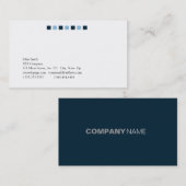 Eenvoudig SQ Visitekaartje (Voorkant / Achterkant)