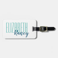 Eenvoudig standaardtype Aqua Blue
