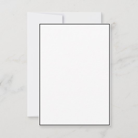 Eenvoudig Stijlvol, modern script Save The Date (Achterkant)