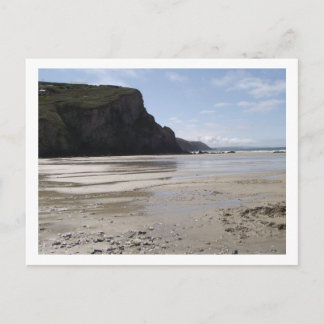 Eenvoudig strand briefkaart