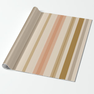 Eenvoudig Stripe Design Cadeaupapier