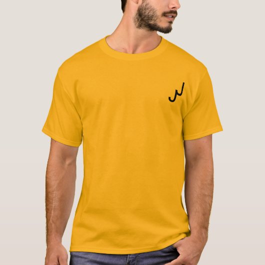 Eenvoudig T-shirt (Voorkant)