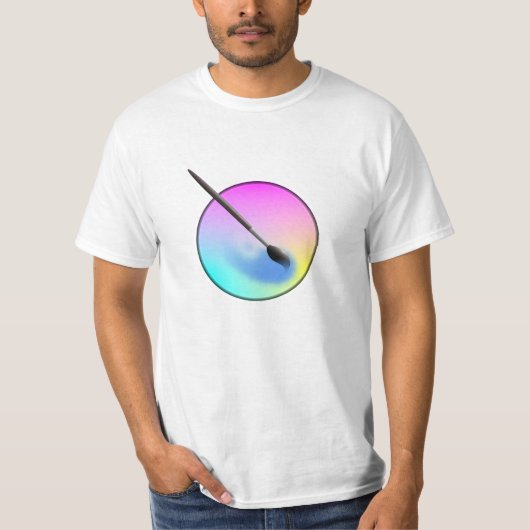 Eenvoudig T-shirt met Krita-pictogram! (Voorkant)