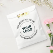 Eenvoudig te vervangen door uw logo of afbeelding bedankzakje (Gezegeld)