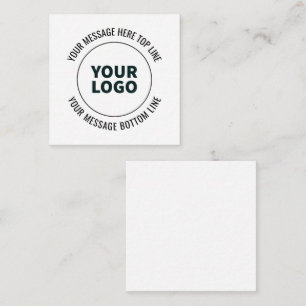 Eenvoudig te vervangen door uw logo of afbeelding informatiekaartje