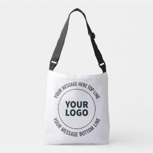 Eenvoudig te vervangen met uw Logo of Afbeelding Crossbody Tas