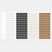 Eenvoudig Type Boho Waterdichte Kindernaam Labels (Vel)