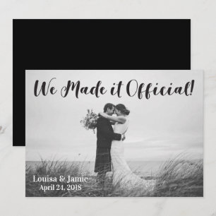 Eenvoudig uitleggend maken we het officieel bekend kaart