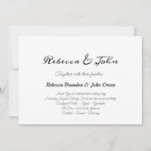 Eenvoudig uitnodigen voor het uitzenden van een El Kaart (Voorkant)