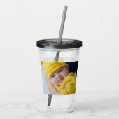 Eenvoudig uw eigen unieke, door u op maat gemaakte acryl drinkbeker (Achterkant)