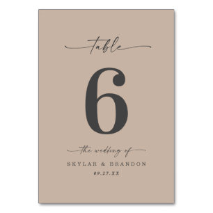 Eenvoudig vast kleurensand Khaki beige Weddenschap Kaart