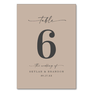 Eenvoudig vast kleurensand Khaki beige Weddenschap Kaart