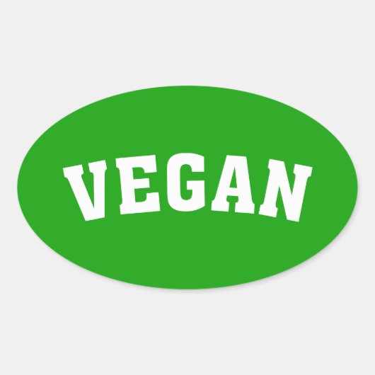 Eenvoudig Vegan Green Label (Voorkant)