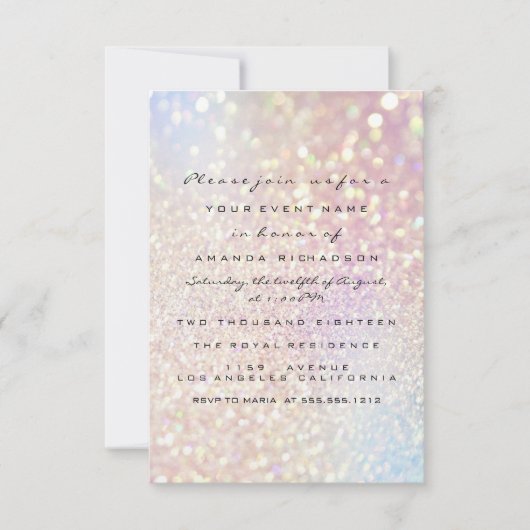 Eenvoudig Verjaardags Bruidsroos Gouden Druppels G Kaart (Voorkant)