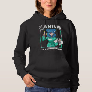 Eenvoudig verstoord door Anime en Sketching Anime Hoodie