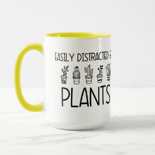 Eenvoudig verstoord door de Planten Mok Coffee Tea