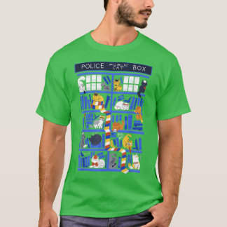 Eenvoudig verstoord door katten en boeken Kat & Bo T-shirt