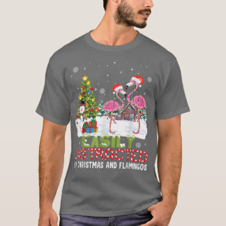 Eenvoudig verstoord door Kerstmis en vlamingnoel H T-shirt