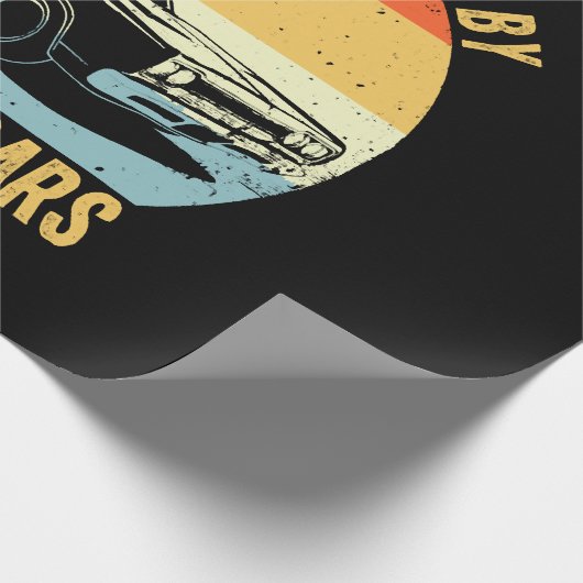 Eenvoudig verstoord door klassieke auto's cadeaupapier (Hoek)