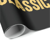 Eenvoudig verstoord door klassieke auto's cadeaupapier (Rol Hoek)